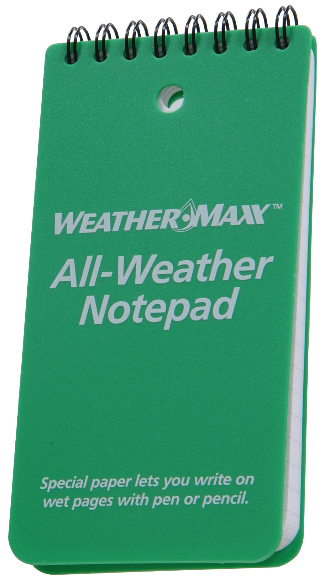 6-in x 3-in Green Notepad 707018