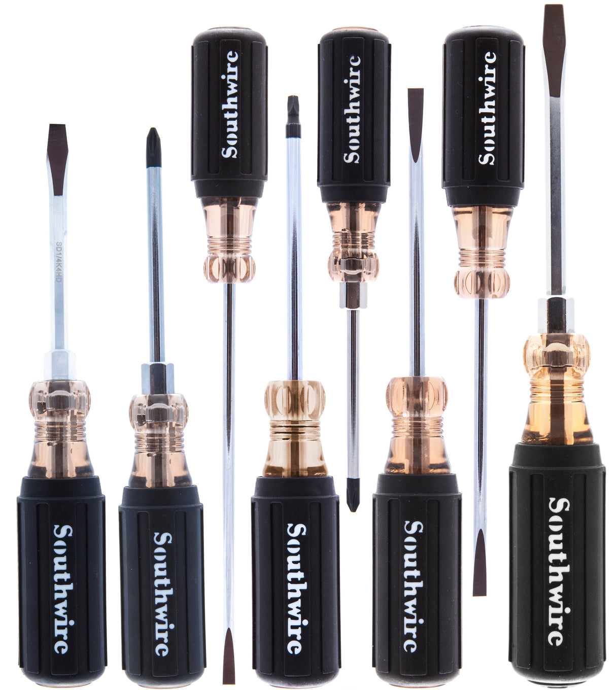 8-Piece Plastic Handle Assorted Drive Screwdriver Set 65139940