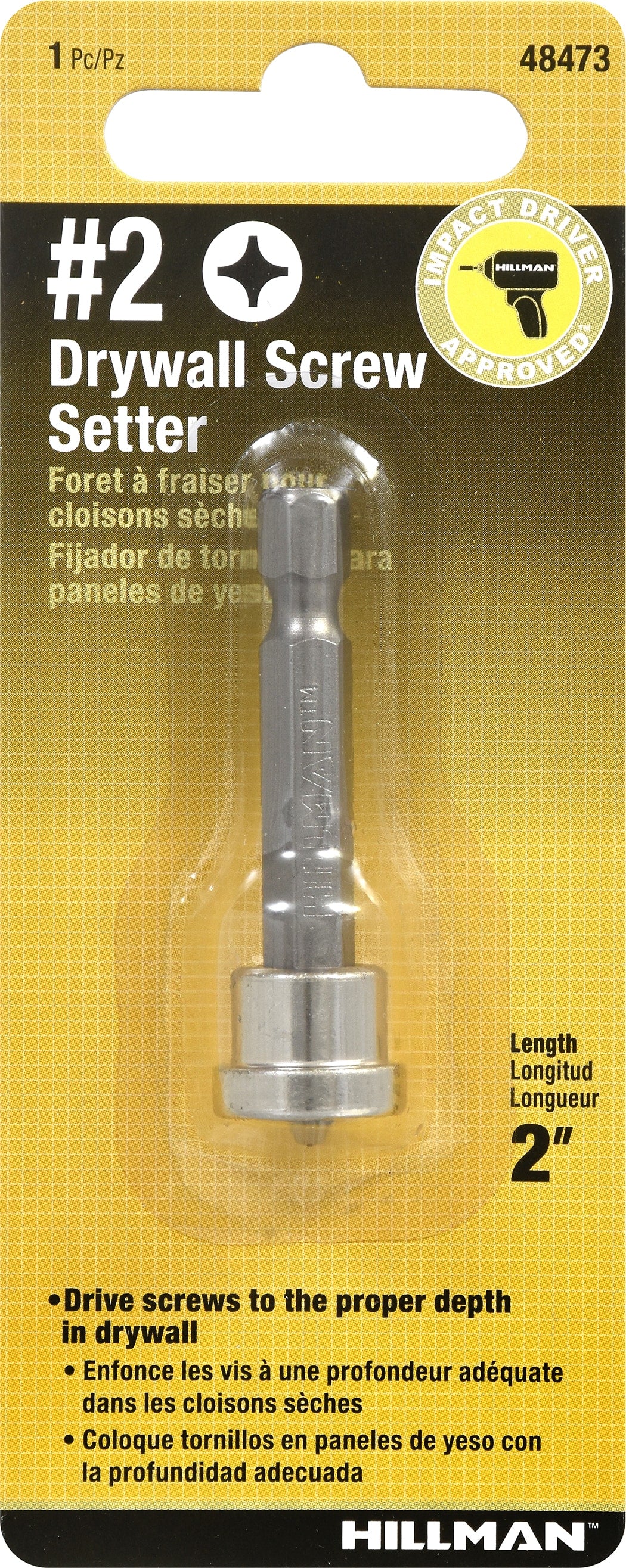 2-in #2 Phillips Screwdriver Bit 48473