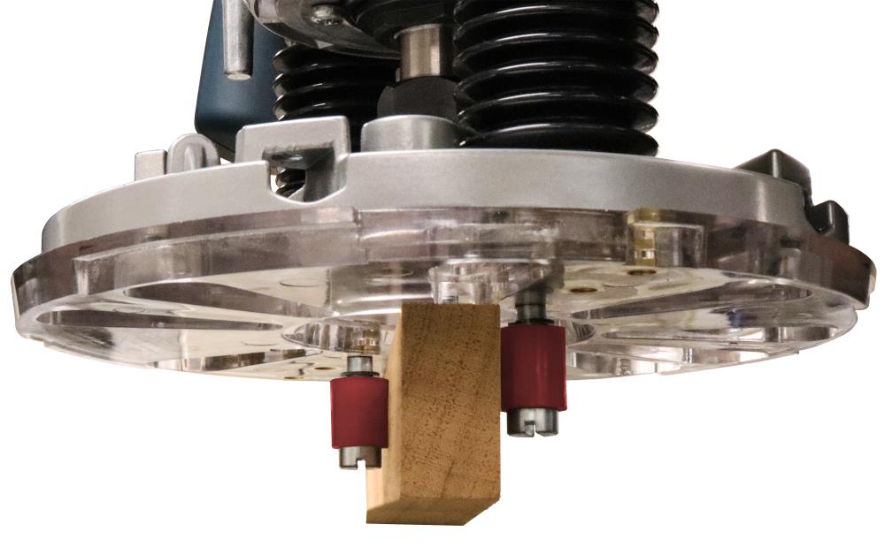 Edge & Mortise Guide Universal Router Guide for Straight or Cylindrical Edges 12240003