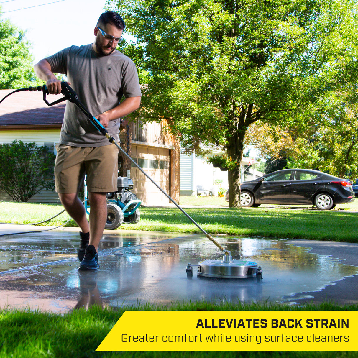 3-ft 4500 PSI Steel Pressure Washer Spray Wand SGY-PWA89