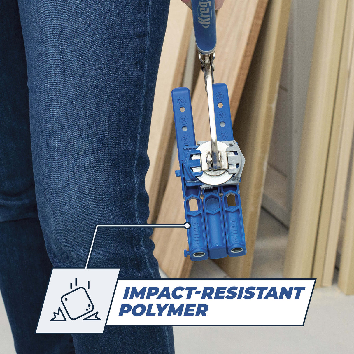 3/8-in Pocket-hole Jig 320 with Sk04 Starter Screw Kit KPHJ320L