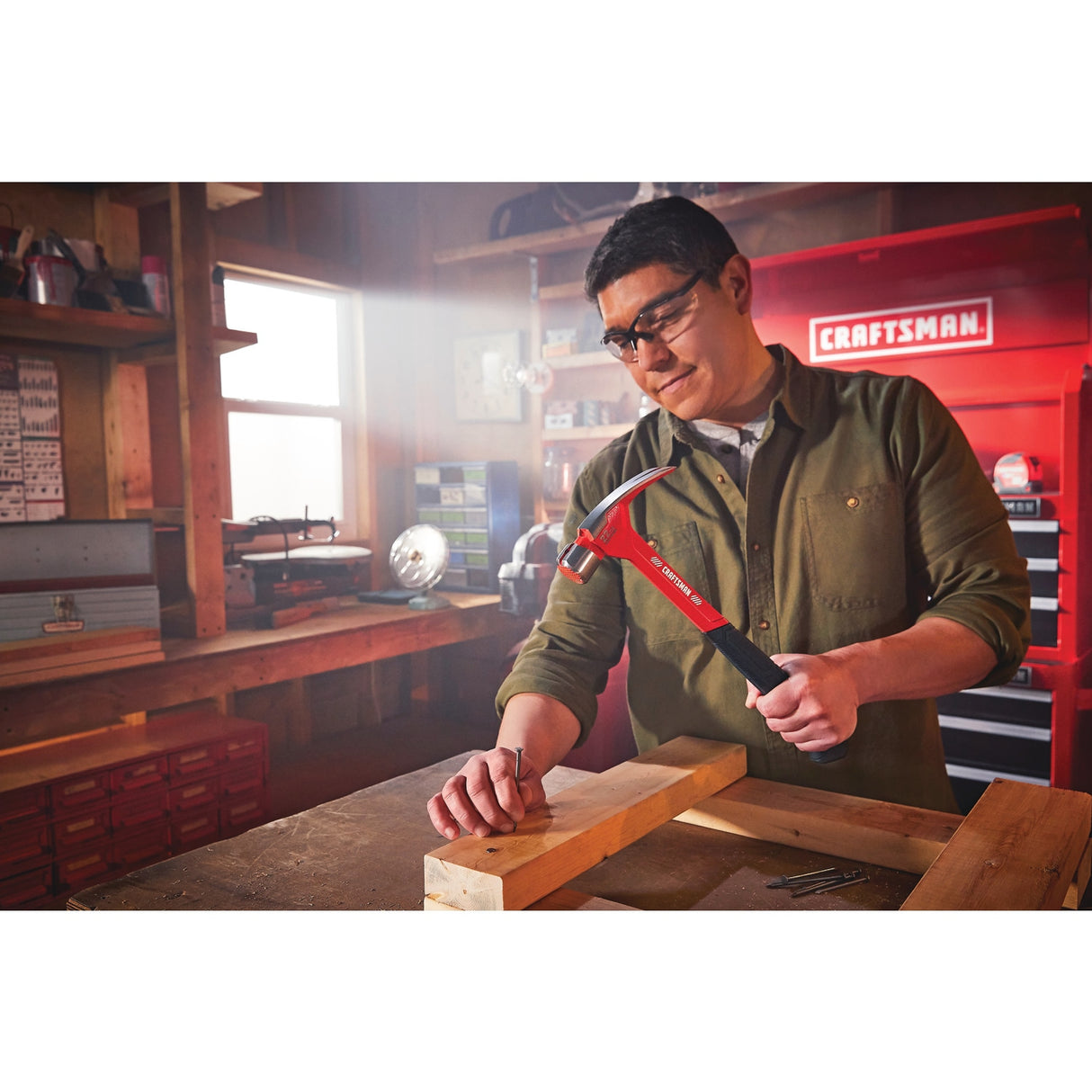 22-oz Milled Face Steel Head Steel Framing Hammer CMHT51435