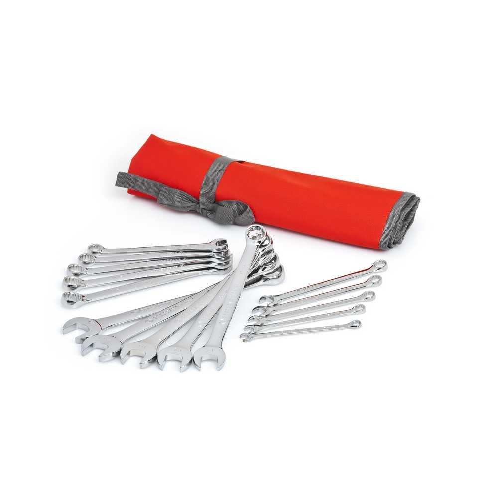 15-Piece Set 12-point Metric Combination Wrench Includes Soft Case CCWS5