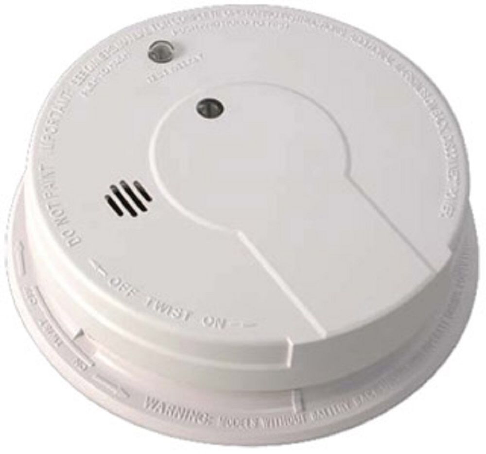 120 Vac/dc Ionization Battery Backup Wire-in Smoke Alarm 21006378
