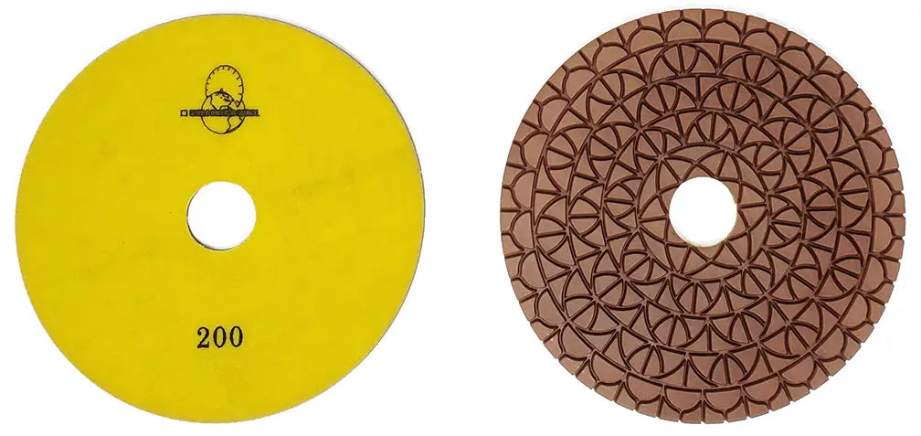 7″ – SUPERNOVA HYBRID HAND PAD – WET/DRY- 200 GRIT