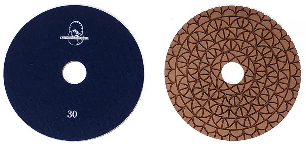 7″ – SUPERNOVA HYBRID HAND PAD – WET/DRY- 30 GRIT