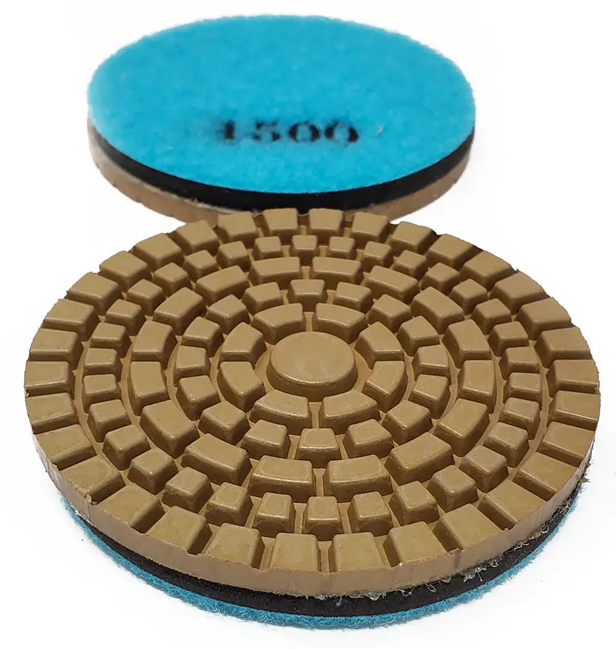 3″ Dry Resin Floor Pad – 3mm Thick – 1500 Girt