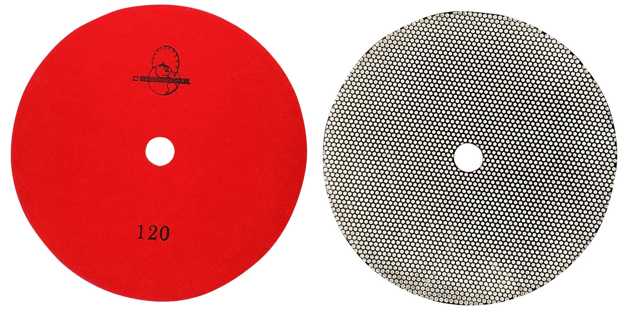 7″ ELECTROPLATED PAD – 120 GRIT