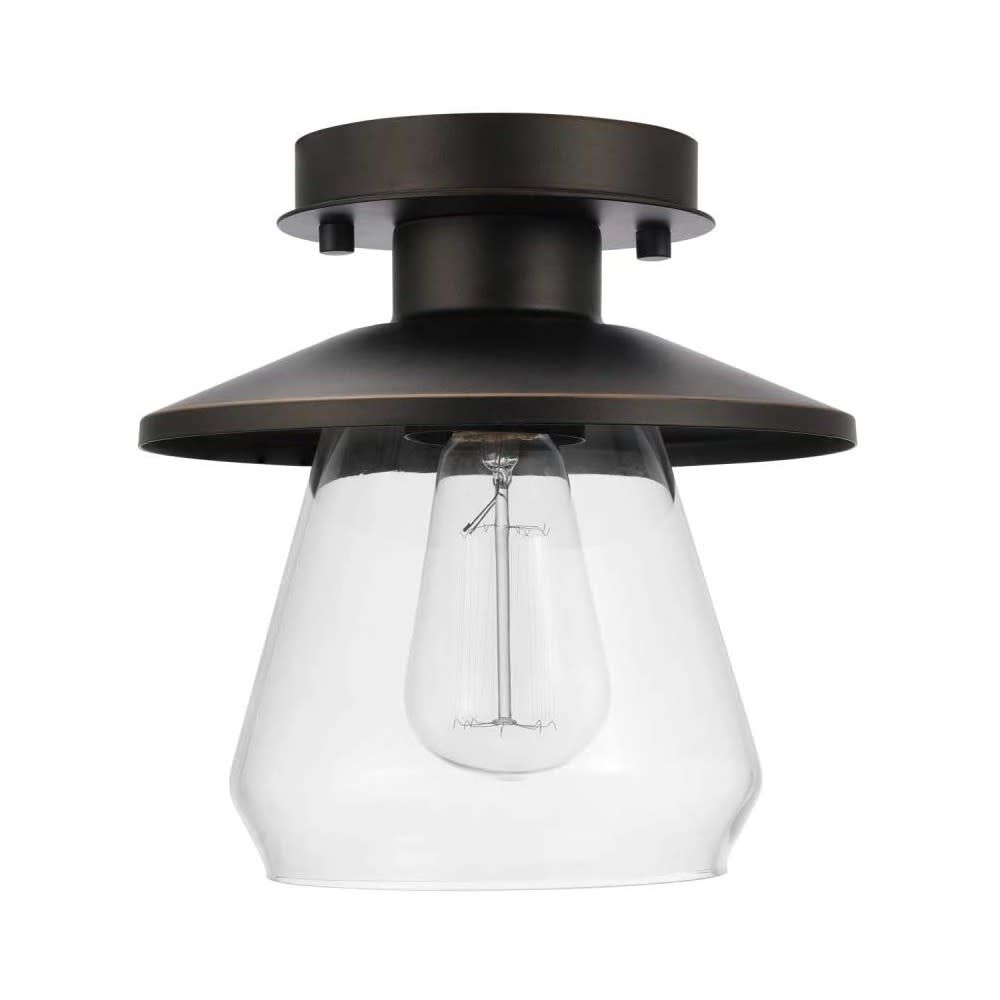 Nate Ceiling Light Oil Rubbed Bronze 60W E26 3008633