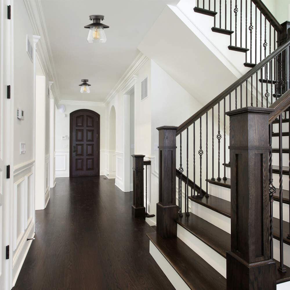 Nate Ceiling Light Oil Rubbed Bronze 60W E26 3008633