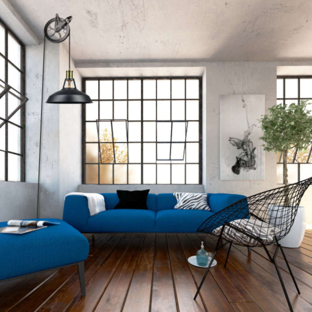 Robin Ceiling Light Antique Brass 60W E26 3008635