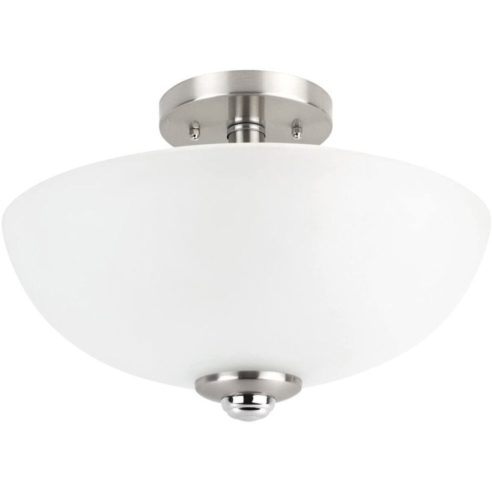 Hudson Ceiling Light Brushed Nickel 60W E26 3008636