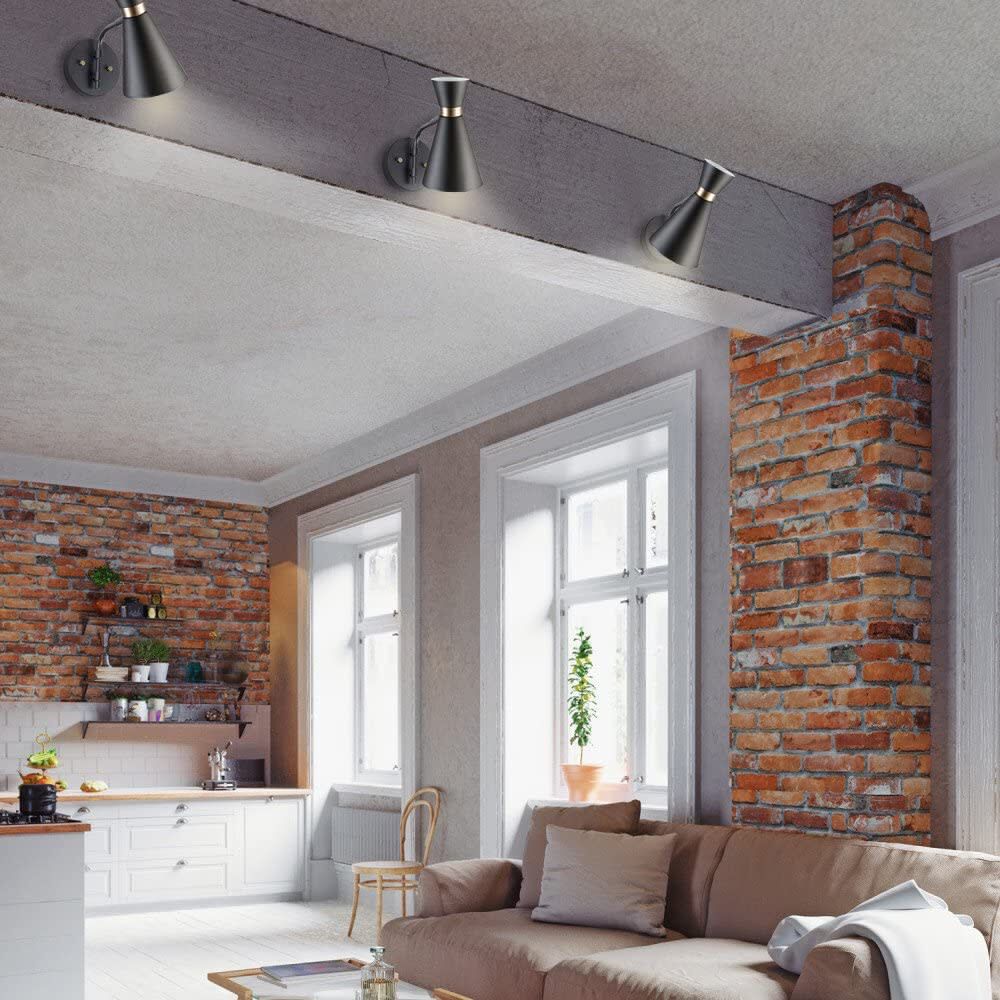 Belmont Wall Sconce Satin Black Hourglass 1 Light 3008639