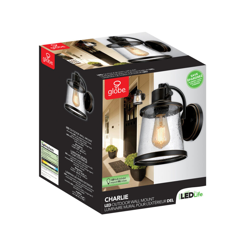 Charlie Wall Sconce Oil Rubbed Bronze Rustic 3008669