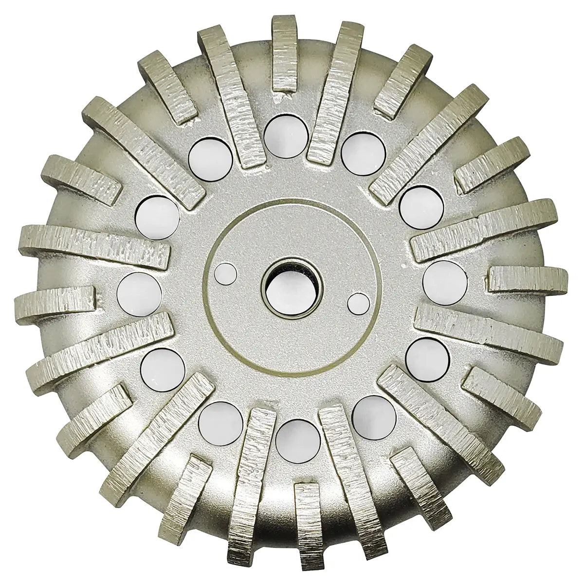6″ Cove Cup Wheel (Threaded) Coarse