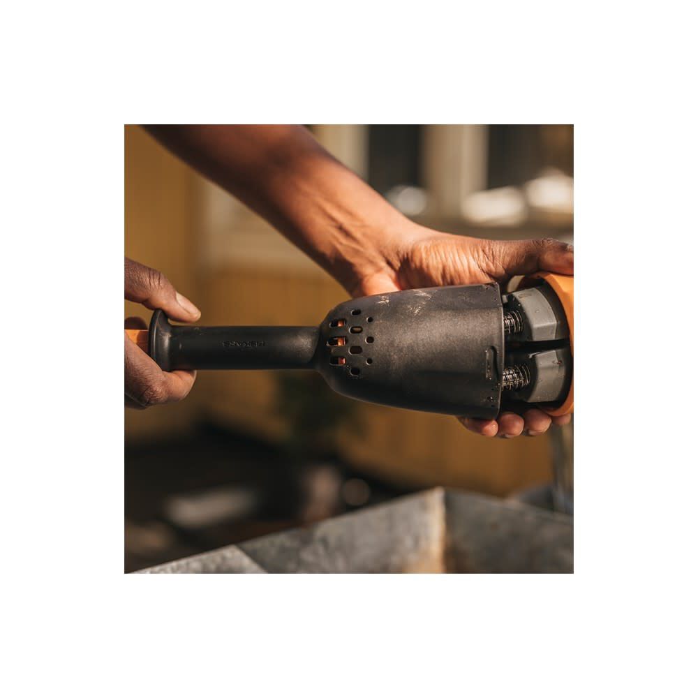 Orange and Black Soil Block Maker 340120-1001