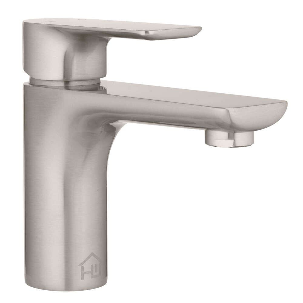 Bathroom Sink Faucet Brushed Nickel 1 Handle 4000667