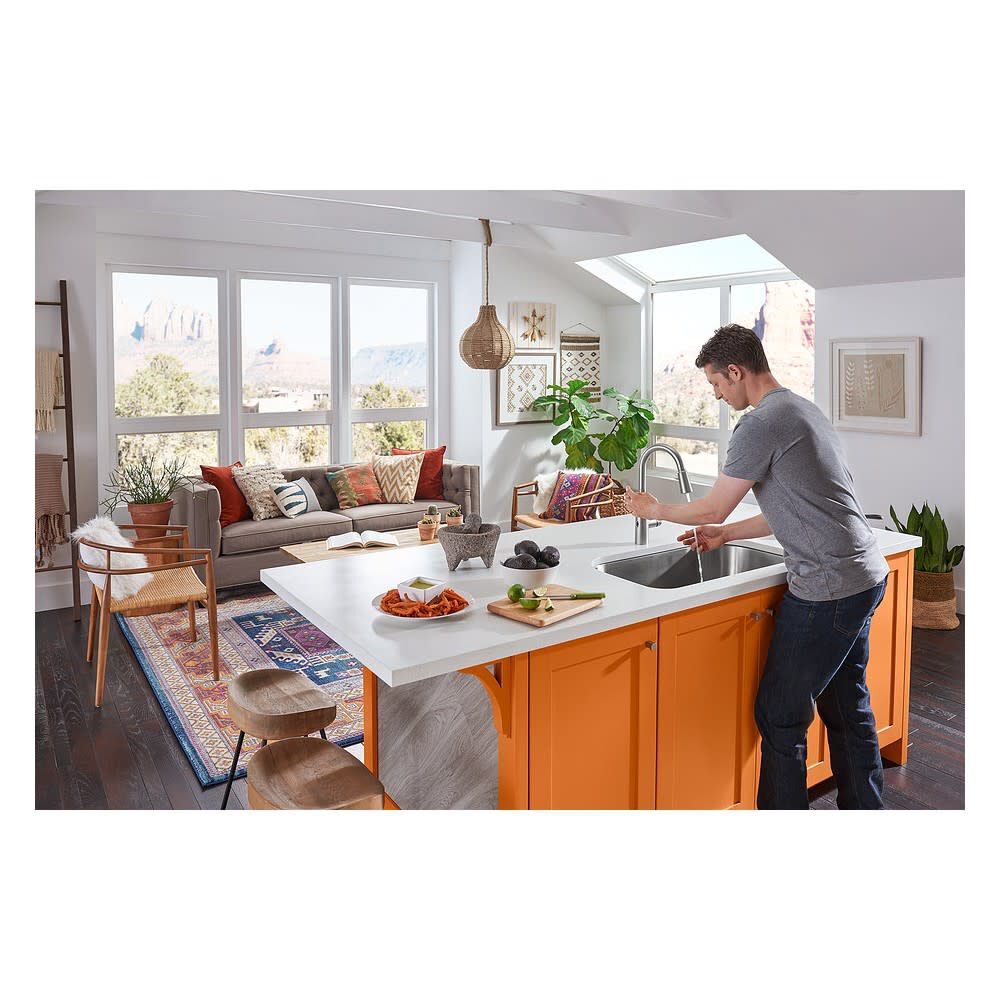 Sperry MotionSense Kitchen Faucet Spot Resist Stainless 87696EWSRS