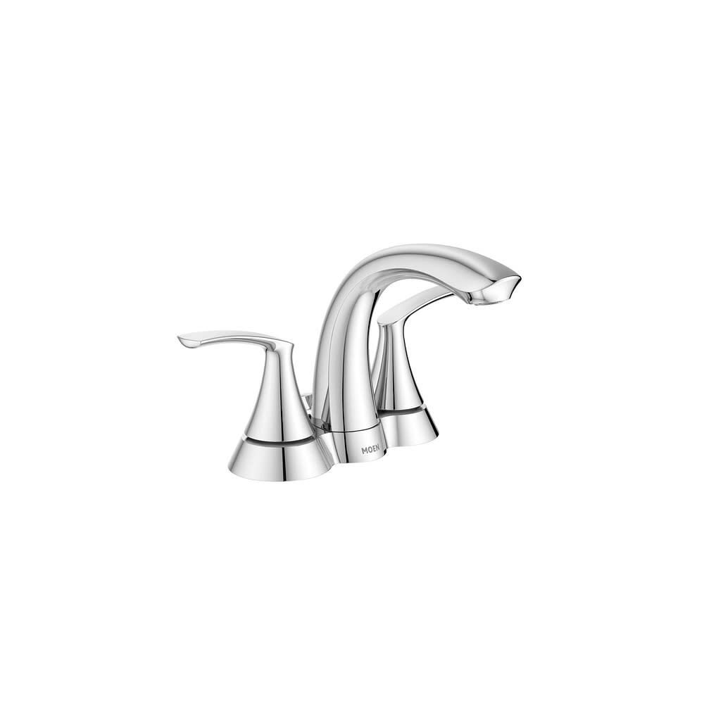 Darcy Bathroom Lavatory Faucet Chrome 2 Handle Low Arc WS84550