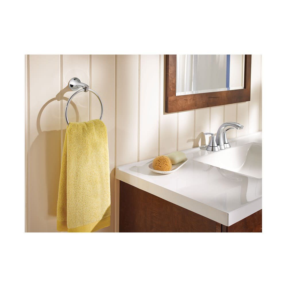 Darcy Bathroom Lavatory Faucet Chrome 2 Handle Low Arc WS84550