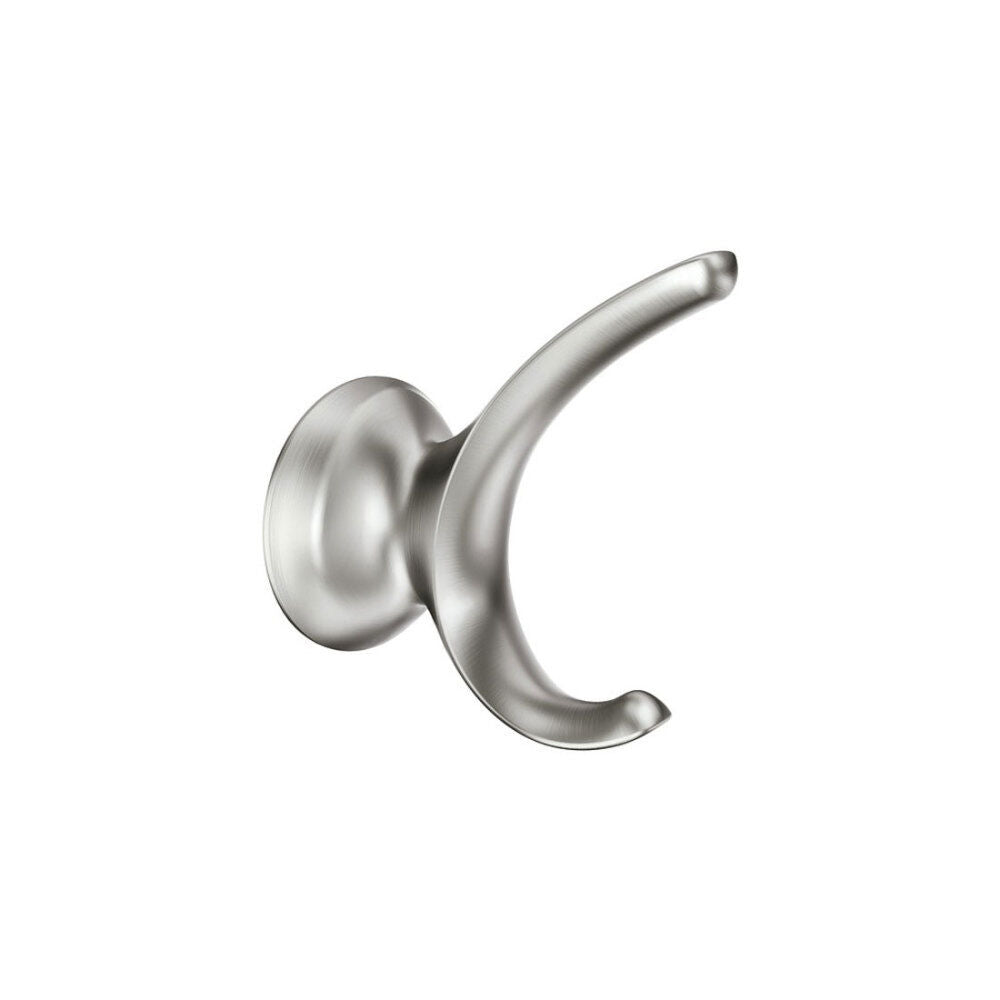 Darcy Brushed Nickel Robe Hook with Press & Mark Stamp 1Pack MY1503BN