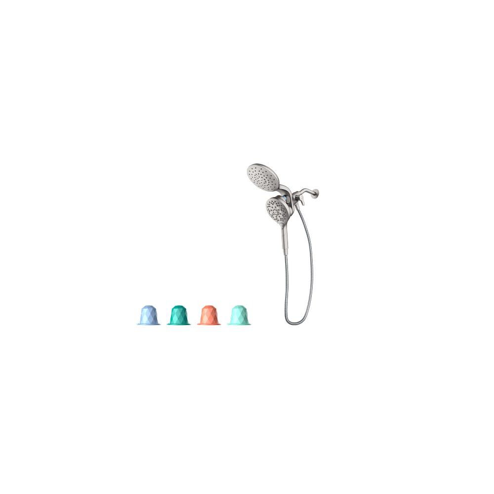 Chrome Aromatherapy Combination Shower with INLY Capsules IN208C2