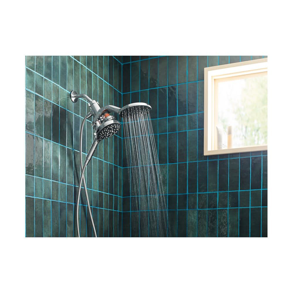 Chrome Aromatherapy Combination Shower with INLY Capsules IN208C2