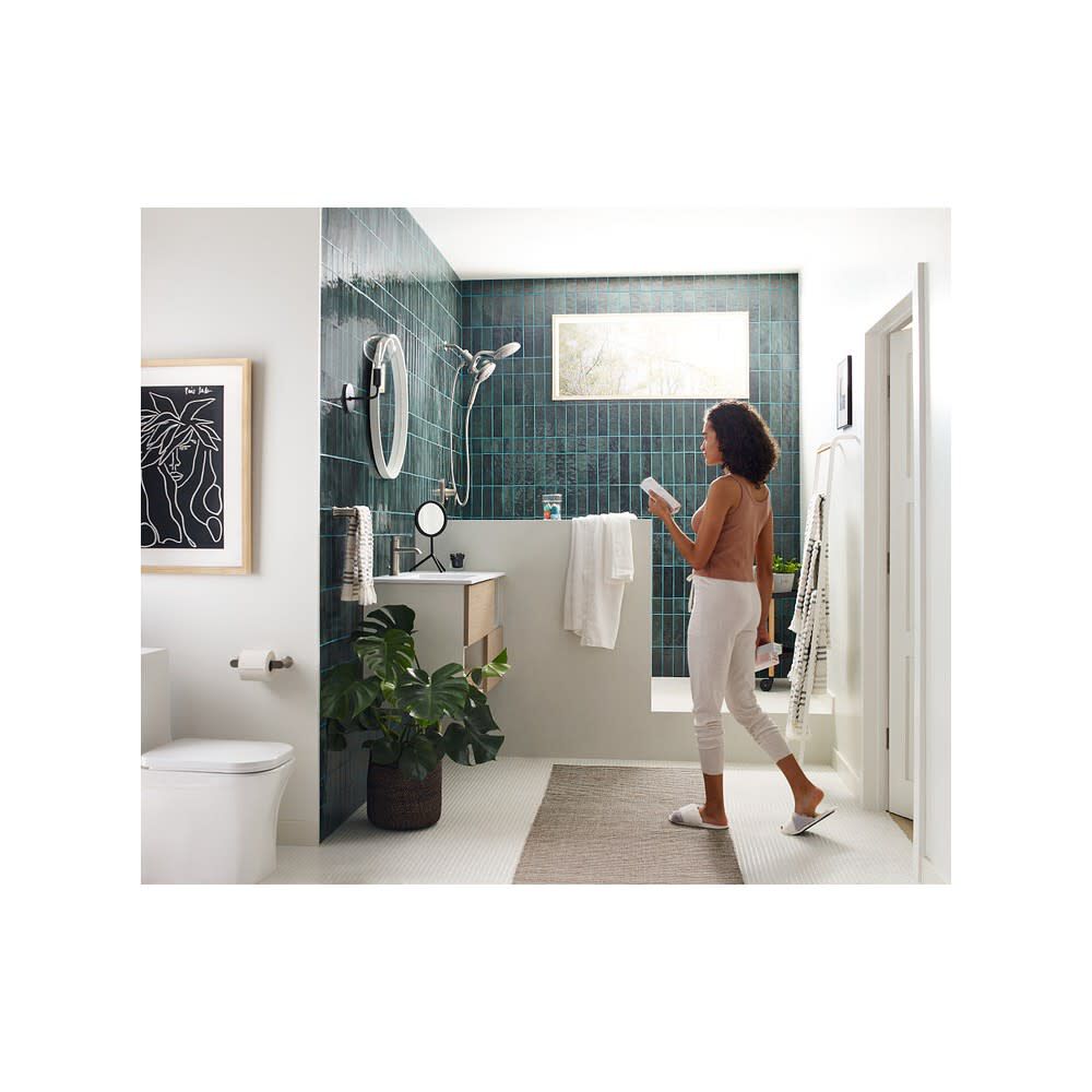 Chrome Aromatherapy Combination Shower with INLY Capsules IN208C2