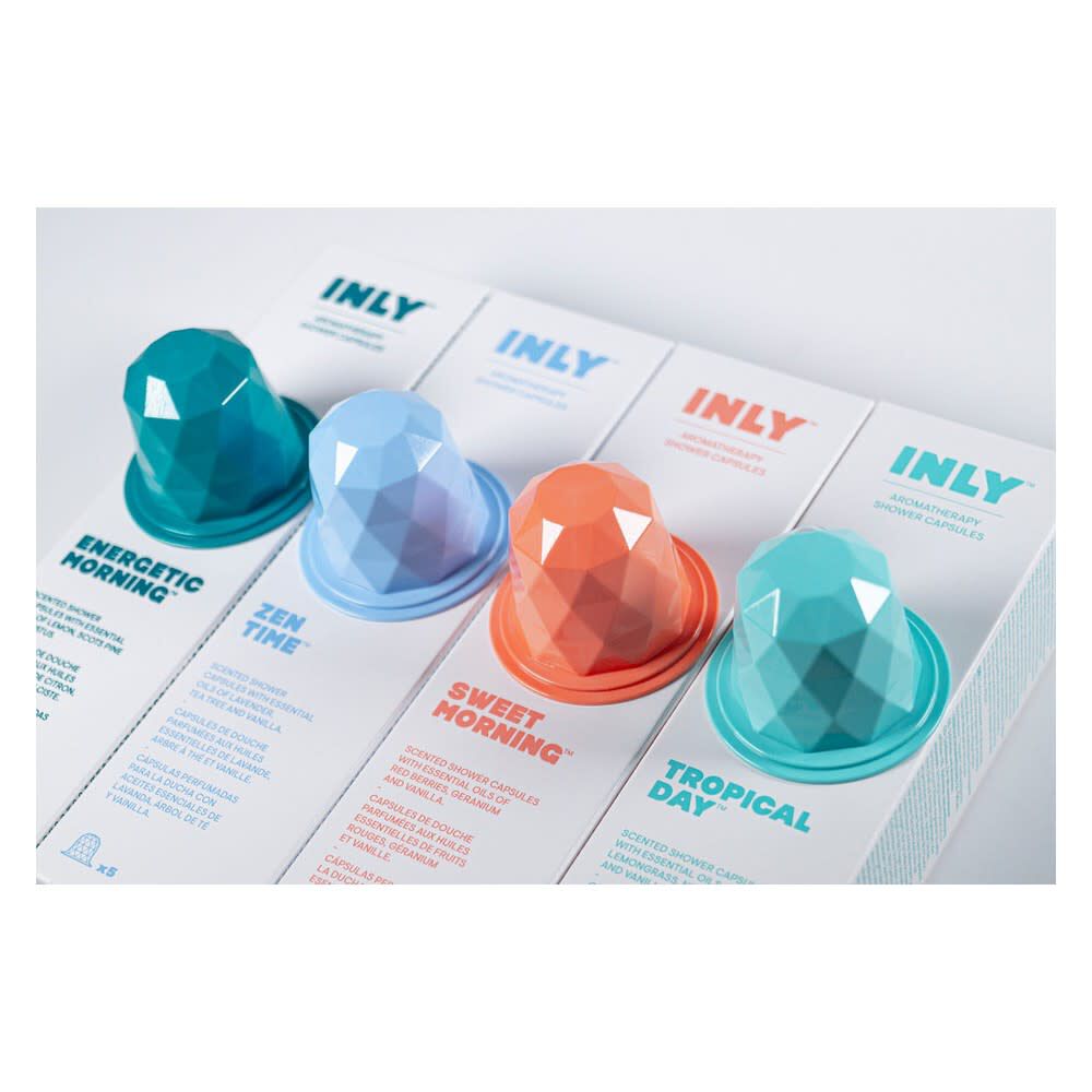 INLY Energetic Morning Aromatherapy Shower Capsule 5pk INC20801