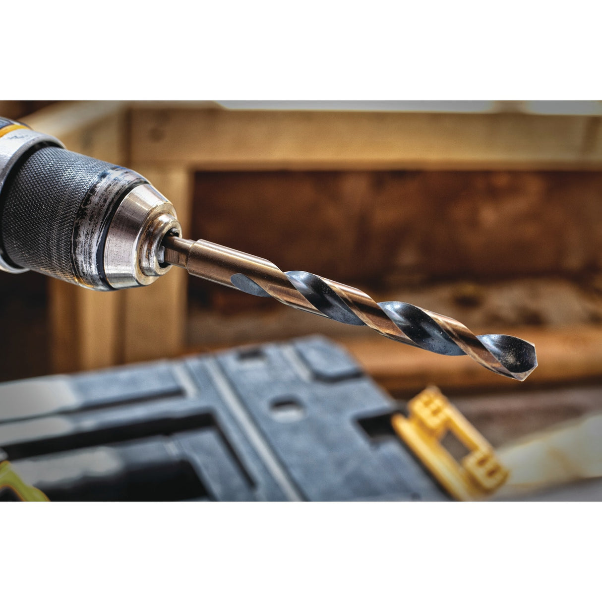 2-Piece 1/16-in Assorted Assorted Assorted x 1-7/8-in Black and Gold Coated Hss Jobber Length Twist Drill Bit DW1104 G