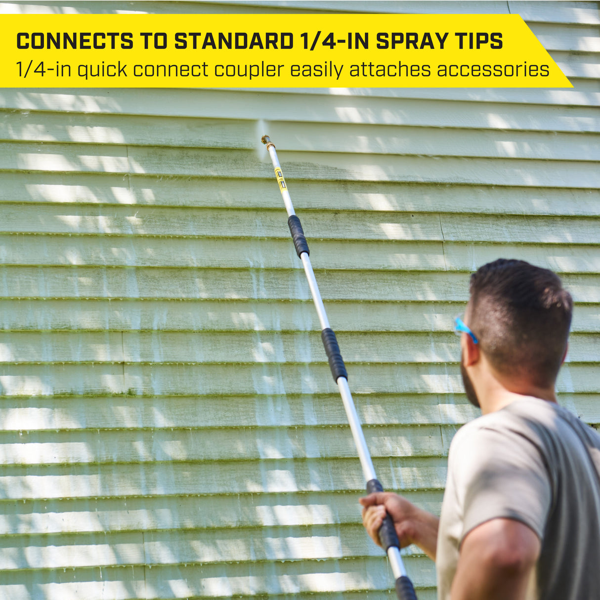 9-ft 4000 PSI Pressure Washer Extension Wand SGY-PWA96