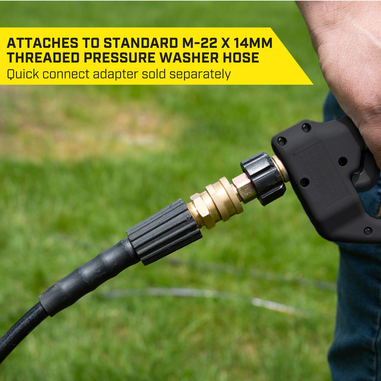 9-ft 4000 PSI Pressure Washer Extension Wand SGY-PWA96