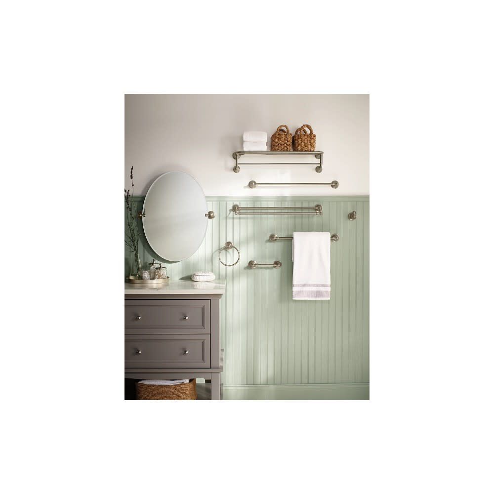 Sage Robe Hook Brushed Nickel Single DN6803BN