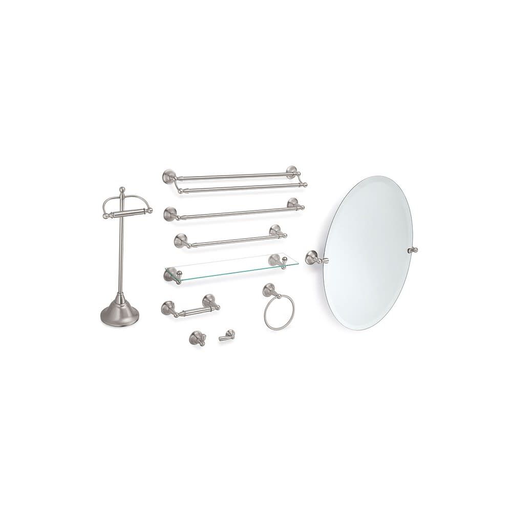 Sage Robe Hook Brushed Nickel Single DN6803BN