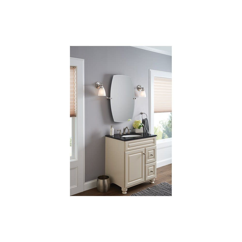 Sage Towel Ring Brushed Nickel Brass DN6886BN