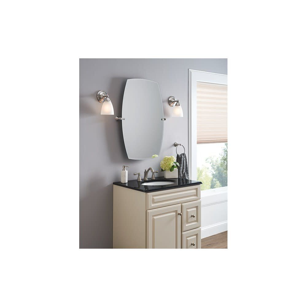 Sage Towel Ring Brushed Nickel Brass DN6886BN