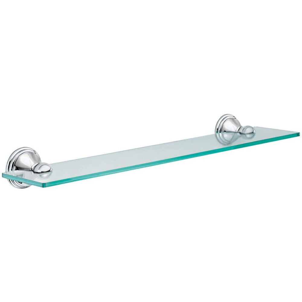 Preston Collection Chrome Glass Vanity Shelf DN8490CH