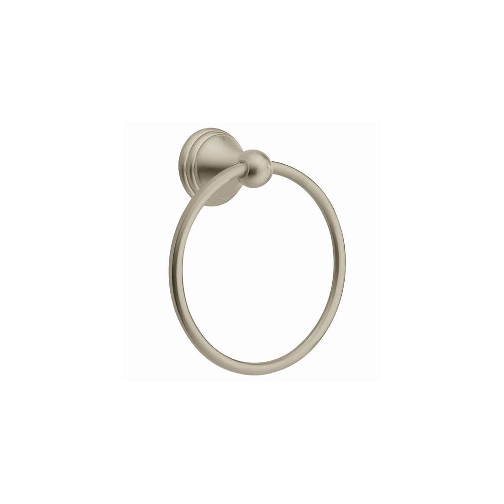 Preston Towel Ring Brushed Nickel Die Cast Zinc DN8486BN