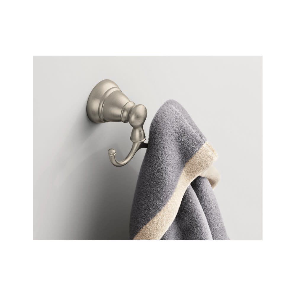 Banbury Collection Robe Hook Brushed Nickel Y2603BN