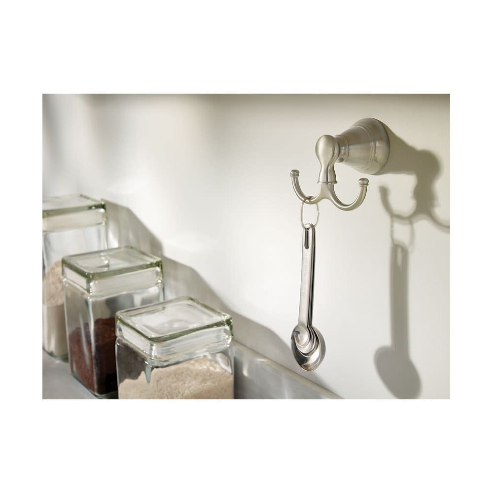 Banbury Collection Robe Hook Brushed Nickel Y2603BN