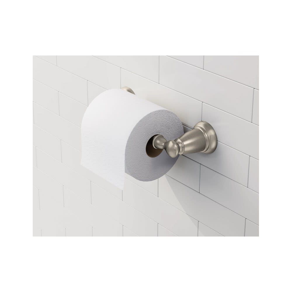 Banbury Toilet Paper Holder Brushed Nickel Pivoting Y2608BN