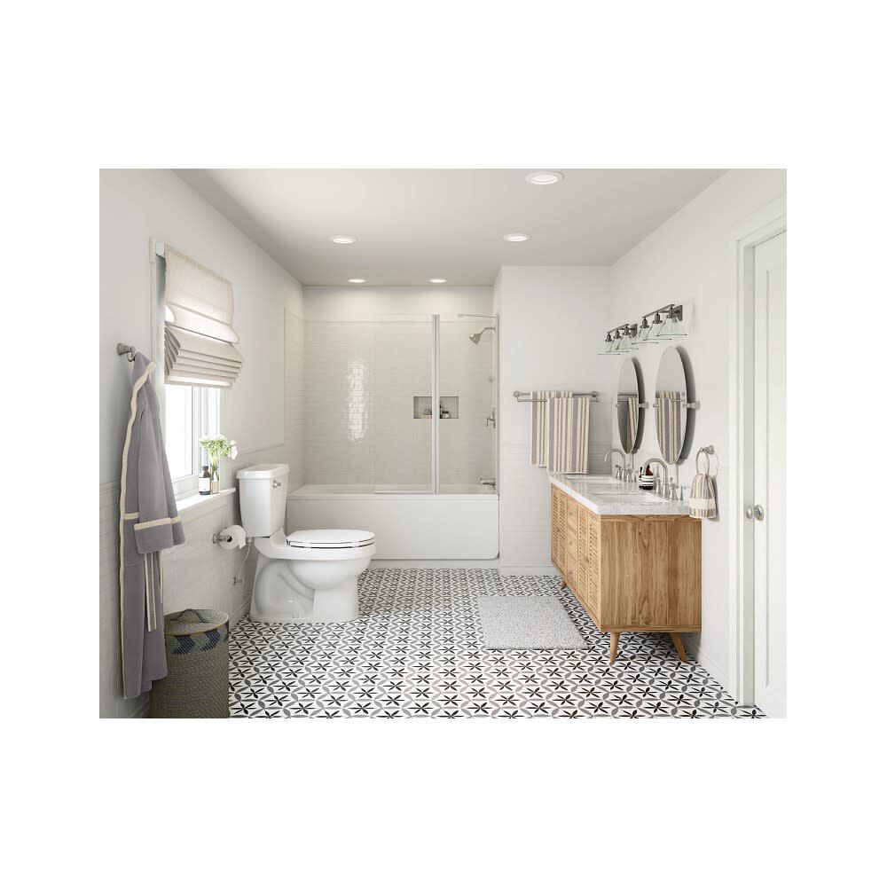 Banbury Toilet Paper Holder Brushed Nickel Pivoting Y2608BN