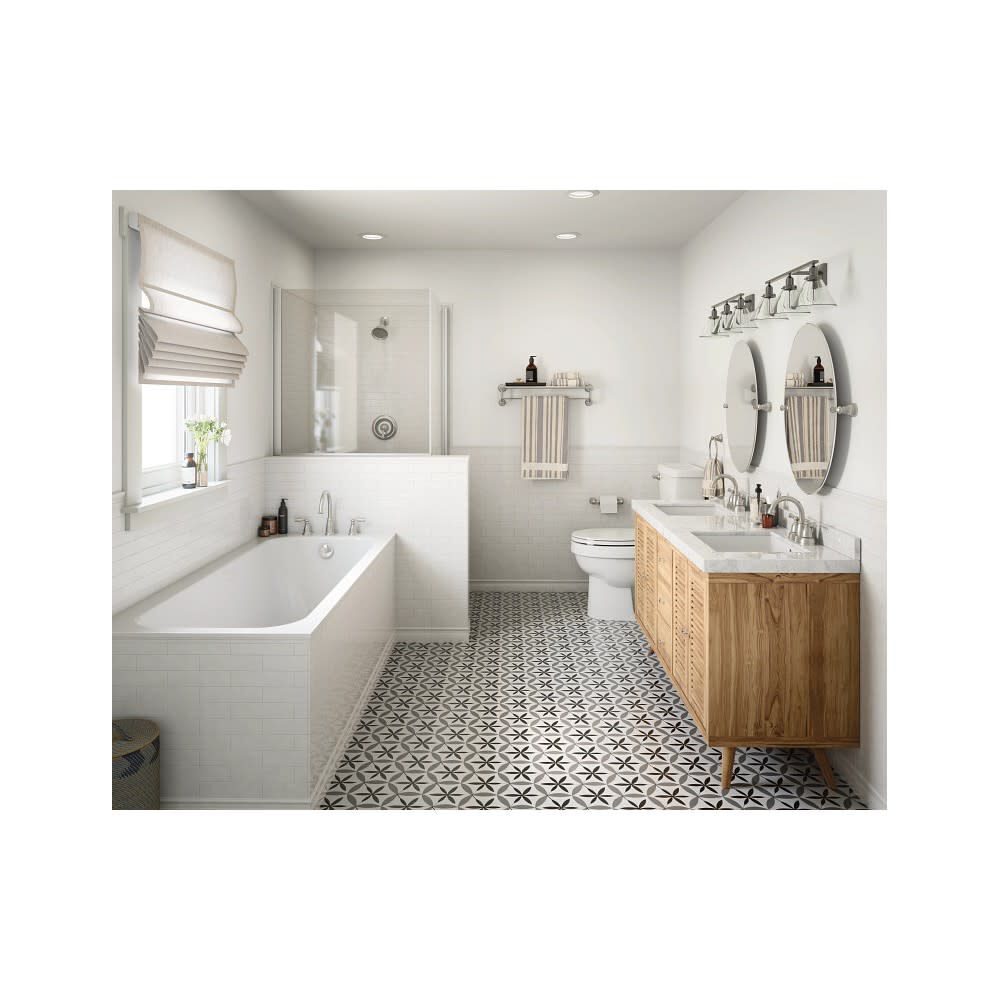 Banbury Toilet Paper Holder Brushed Nickel Pivoting Y2608BN