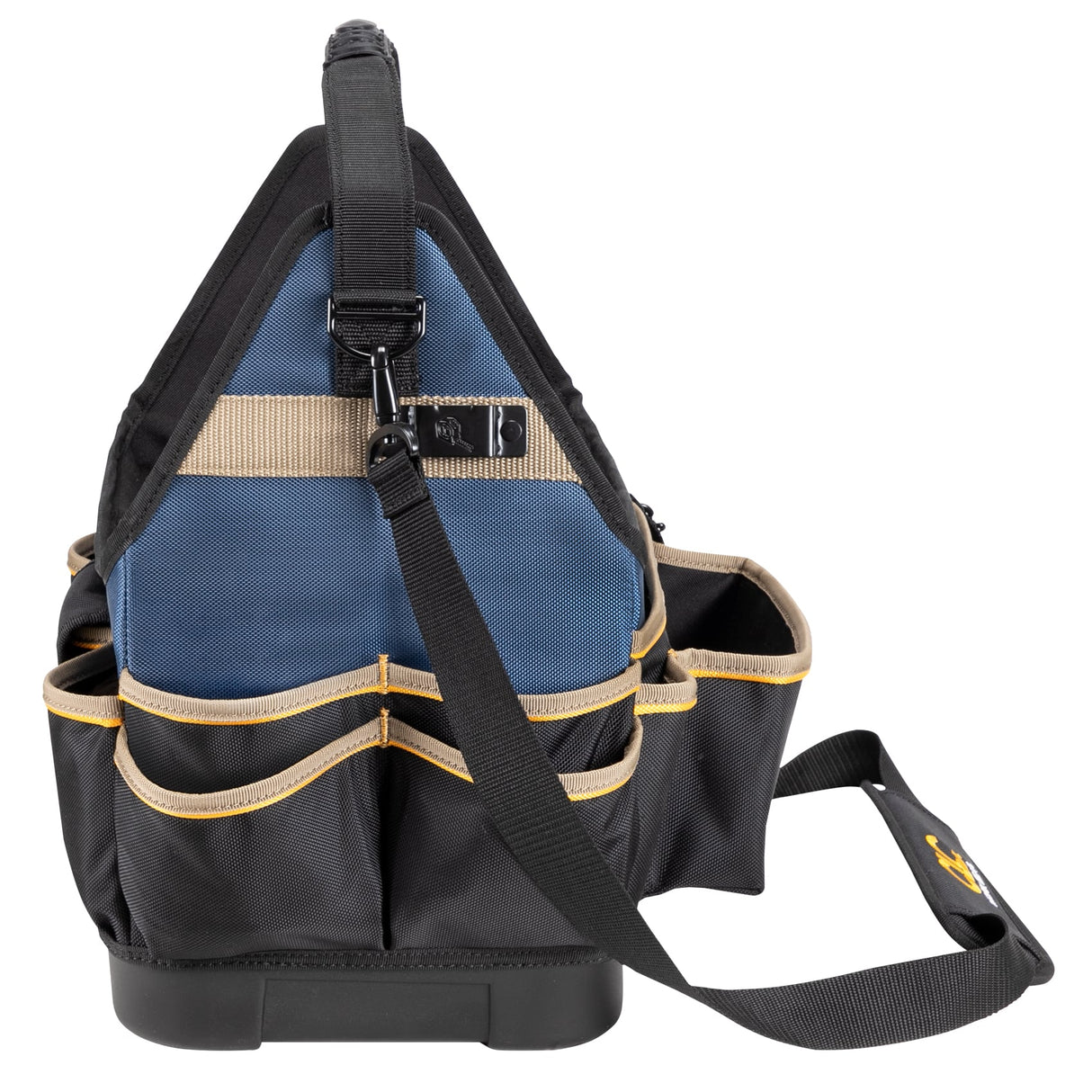 Black/Blue Ballistic Nylon 13-in Electrician's Tote PB1531