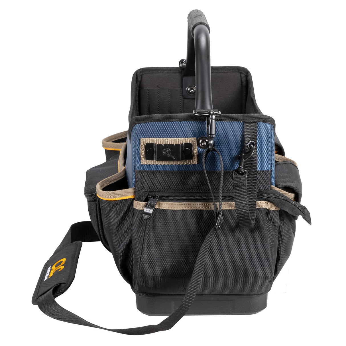 Black/Blue Ballistic Nylon 15-in Tool Bag PB1580