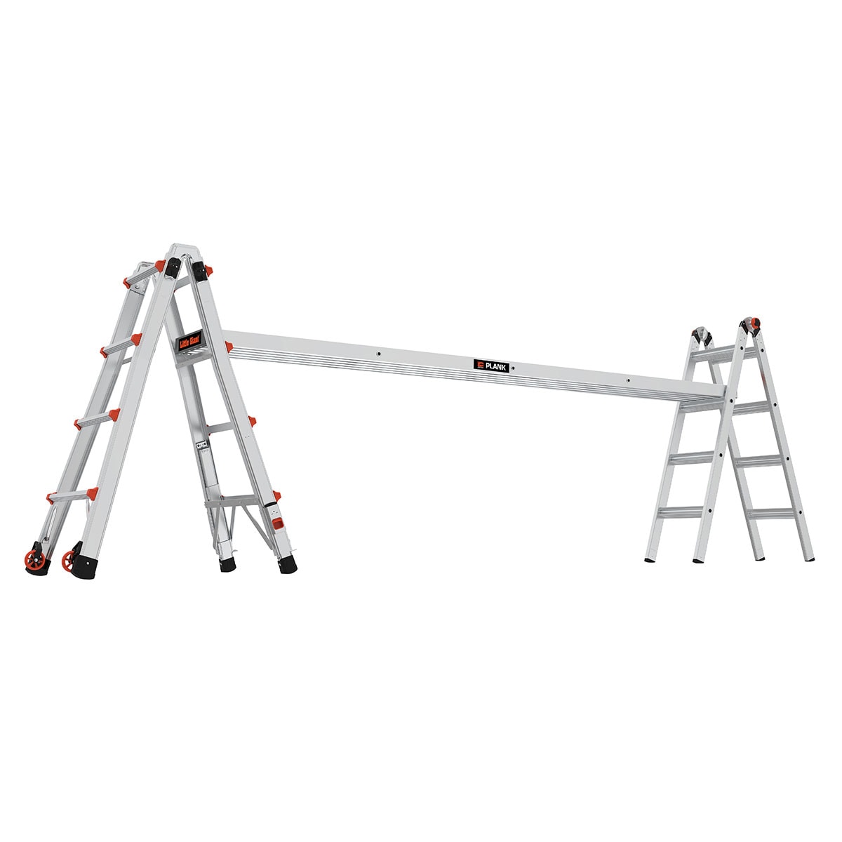 Aluminum 0.25-ft H x 10-ft L Ladder Plank 500-lb 15210