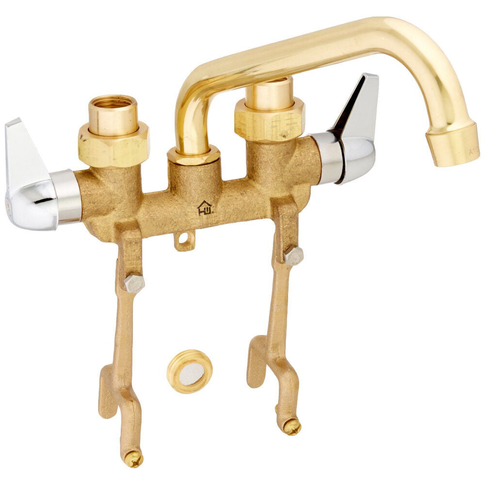 Laundry Tray Faucet Brass 2 Handle Swivel 4507836