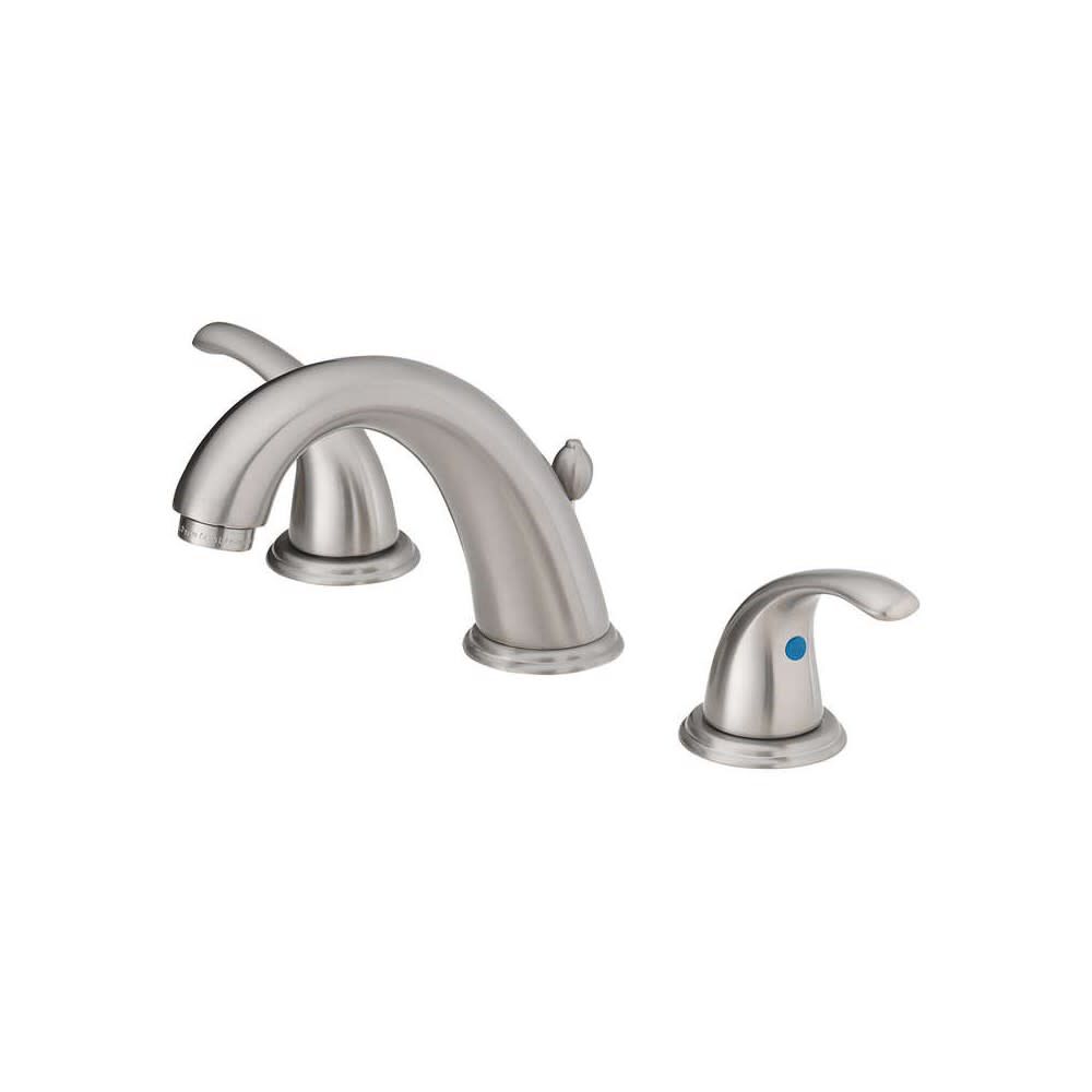 Bathroom Sink Faucet Two Handle Brushed Nickel 67364W-6104