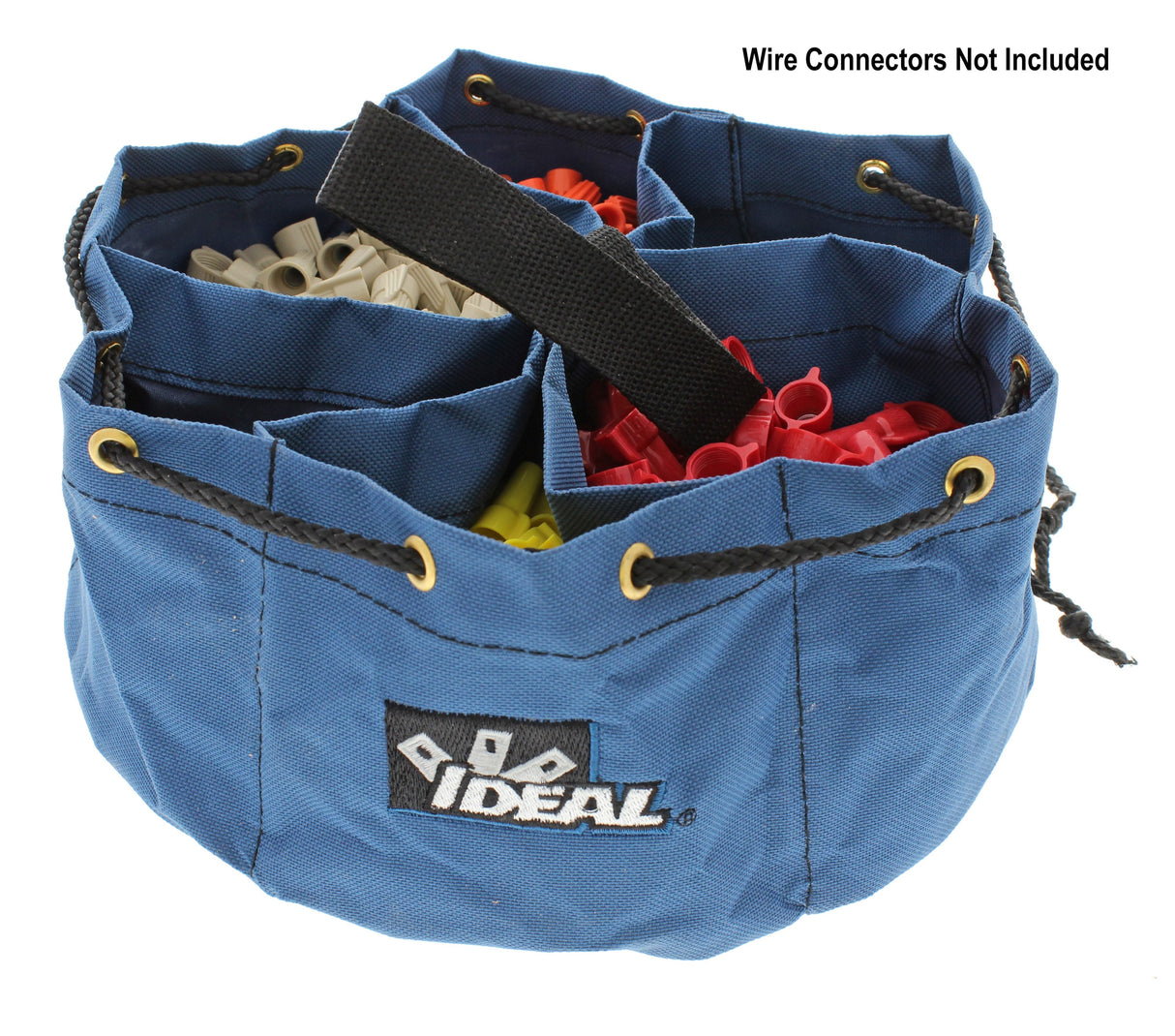 Blue Polyester 9.5-in Draw-string Accessory Tool Bag 35-655